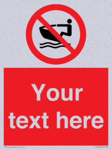 Custom No personal water craft